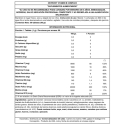 VITAMIN B COMPLEX 90 CAPSULAS I OSTROVIT