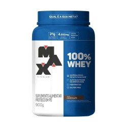 100% WHEY 900GR I MAX TITANIUM