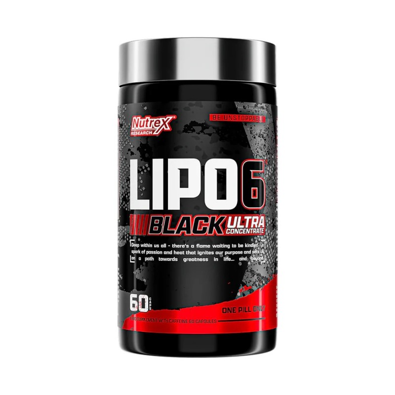 LIPO 6 BLACK UC AMERICANO 60 CAPSULAS I NUTREX