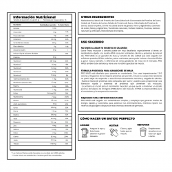 PRO MASS 12 LBS 16 SERVICIOS I KIFFER