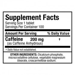 CAFFEINE 200MG 60 CAPSULAS I BODYTECH